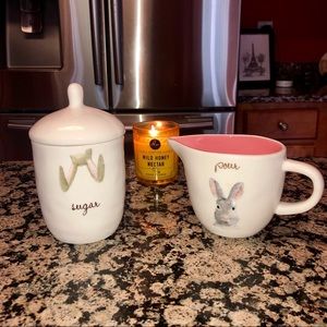 Rae Dunn Easter sugar and pour set